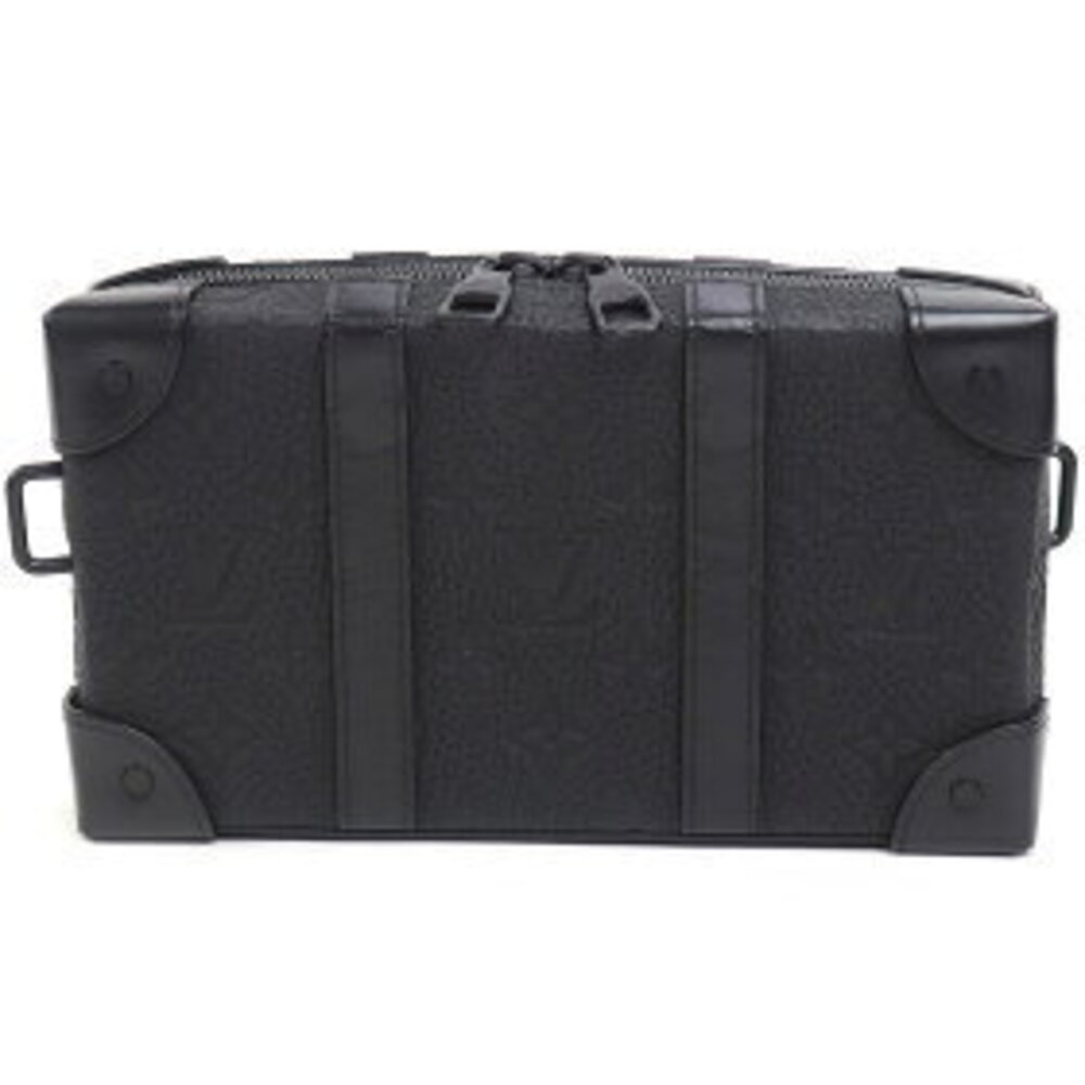 Louis Vuitton Leather Soft Bag Taurillon Monogram Trunk Wallet Embossed Body - Picture 1 of 9